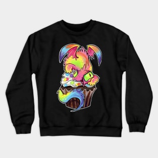 Cupcake dragon pastel sir hissalot Crewneck Sweatshirt